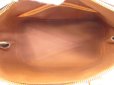 Photo8: LOUIS VUITTON Monogram Leather Brown Hand Bag Purse Alma #4208