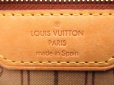 Photo10: LOUIS VUITTON Monogram Leather Brown Tote&Shoppers Bag Neverfull MM #4210