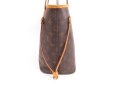 Photo3: LOUIS VUITTON Monogram Leather Brown Tote&Shoppers Bag Neverfull MM #4210