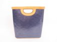 Photo1: LOUIS VUITTON Vernis Patent Leather Navy Hand Bag Stillwood #4230 (1)