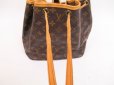 Photo11: LOUIS VUITTON Monogram Leather Brown Shoulder Bag Purse Petite Noe #4240