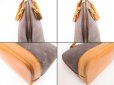 Photo6: LOUIS VUITTON Monogram Leather Brown Hand Bag Purse Alma #4246