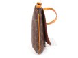 Photo3: LOUIS VUITTON Monogram Leatger Brown Shoulder Bag Musette Salsa Short #4272