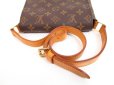 Photo7: LOUIS VUITTON Monogram Leatger Brown Shoulder Bag Musette Salsa Short #4272