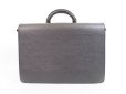 Photo2: LOUIS VUITTON Epi Leather Black Briefcase Doctor bag Fermoir #4275 (2)