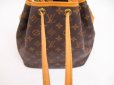 Photo9: LOUIS VUITTON Monogram Leather Brown Shoulder Bag Purse Petite Noe #4277