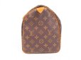 Photo4: LOUIS VUITTON Monogram Leather Brown Hand Bag Purse Speedy30 #4287