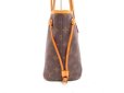 Photo4: LOUIS VUITTON Monogram Leather Brown Hand Bag Purse Neverfull PM #4290