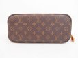 Photo5: LOUIS VUITTON Monogram Leather Brown Hand Bag Purse Neverfull PM #4290