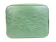 Photo5: LOUIS VUITTON Epi Leather Green Shoulder Bag Purse Petite Noe #4292