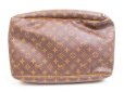 Photo5: LOUIS VUITTON Monogram Leather Brown Duffle Bag Boston Bag Hand Bag Evasion #4300