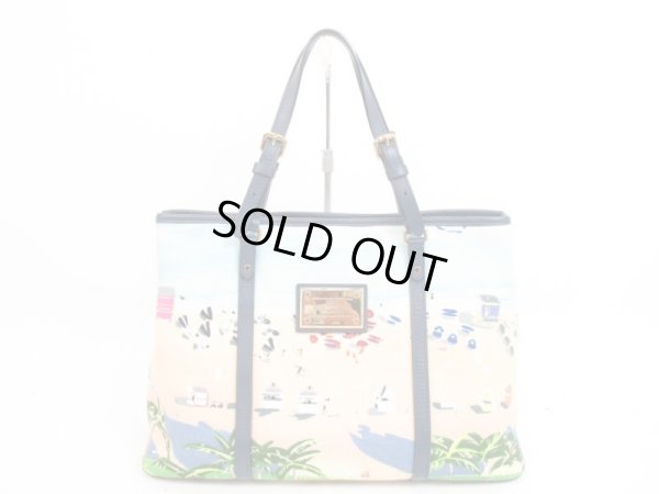 Photo1: LOUIS VUITTON 2011 Limited Canvas Tote Bag Ailleurs Escale Cabas PM #4314