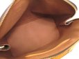 Photo8: LOUIS VUITTON Monogram Leather Brown Hand Bag Purse Alma #4326