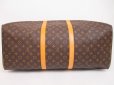 Photo5: LOUIS VUITTON Monogram Leather Brown Duffle&Gym Bag Keepall 60 #4327