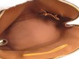 Photo8: LOUIS VUITTON Monogram Leather Brown Hand Bag Purse Alma #4330