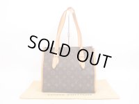 LOUIS VUITTON Monogram Leather Brown Tote&Shopper Bag Popincourt Haut #4332