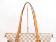 Photo11: LOUIS VUITTON Azur Leather White Tote&Shoppers Bag Totally MM #4337