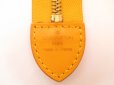 Photo10: LOUIS VUITTON Epi Leather Yellow Hand Bag Purse Sac Triangle #4344