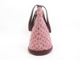 Photo3: LOUIS VUITTON Monogram Mini Canvas Red Tote Bag Bucket PM With Pouch #4345