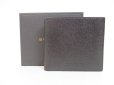 Photo1: BVLGARI Leather Black Classico Continental Bi-fold Wallet #4347 (1)