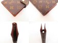 Photo6: LOUIS VUITTON Monogram Leather Broun Document Holders Agenda PM #4352