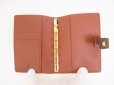 Photo7: LOUIS VUITTON Monogram Leather Broun Document Holders Agenda PM #4352