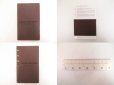 Photo9: LOUIS VUITTON Monogram Leather Broun Document Holders Agenda PM #4352