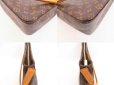 Photo6: LOUIS VUITTON Monogram Leather Brown Shoulder Bag Looping GM #4353