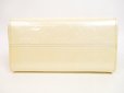 Photo5: LOUIS VUITTON Vernis Patent Leather Ivory Hand Bag Maple Drive #4359