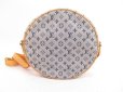 Photo2: LOUIS VUITTON Monogram Mini Canvas Blue Cross-body Bag Jeanne GM #4362 (2)