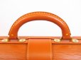 Photo7: LOUIS VUITTON Epi Leather Brown Briefcase Doctor bag Fermoir #4364