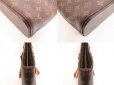 Photo6: LOUIS VUITTON Monogram Leather Brown Tote&Shoppers Bag Luco #4367