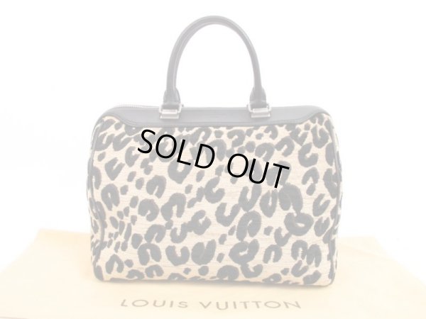 Photo1: LOUIS VUITTON 2012 Limited Leapard Hand Bag Purse Speedy #4382