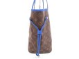 Photo3: LOUIS VUITTON Limited Edition Ikat Blue Tote Bag Neverfull MM #4386