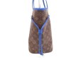 Photo4: LOUIS VUITTON Limited Edition Ikat Blue Tote Bag Neverfull MM #4386