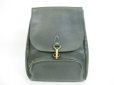 Photo1: Louis Vuitton Taiga Leather Deep Green Backpack Bag Cassiar #4394 (1)