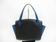 Photo2: LOUIS VUITTON Epi Leather Black & Blue Hand Bag Purse Varenne #4395 (2)