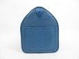 Photo4: LOUIS VUITTON Epi Leather Blue Hand Bag Purse Speedy30 #4403