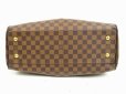 Photo5: LOUIS VUITTON Damier Leather Brown Hand Bag With Strap Trevi GM #4437