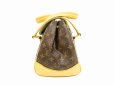 Photo4: LOUIS VUITTON Monogram Leather Brown Hand Bag Purse Beverly GM #4439