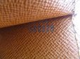 Photo12: LOUIS VUITTON Monogram Leather Brown Hand Bag Purse Concorde #4465