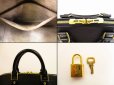 Photo9: LOUIS VUITTON Epi Leather Black Hand Bag Purse Alma #4472