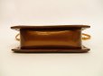 Photo5: LOUIS VUITTON Vernis Patent Leather Brown Shoulder Bag Pochette Mott #4478