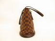 Photo4: LOUIS VUITTON Damier Leather Brown Tote&Shoppers Bag Marais #4480