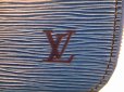 Photo9: LOUIS VUITTON Epi Leather Blue Clutch Bag Document Case Purse #4485