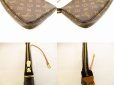 Photo6: LOUIS VUITTON Monogram Leather Brown Accessories Pouch Pochette #4493