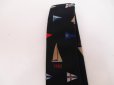 Photo3: LOUIS VUITTON LV Cup 1994 Silk Navy Neck Tie Rare #4499