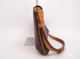 Photo4: LOUIS VUITTON Monogram Leather Brown Shoulder Bag Musette Tango Short #4502