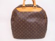 Photo2: LOUIS VUITTON Monogram Leather Brown Boston Bag Hand Bag Evasion #4505 (2)