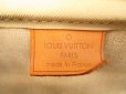 Photo10: LOUIS VUITTON Monogram Leather Brown Hand Bag Purse Deauville #4511